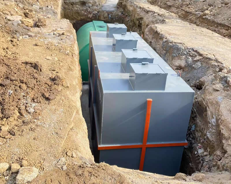 石景山医院污水设备2